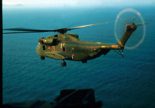 A flight of CH-53s
