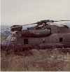 CH53s at Kontum during Operation Tailwind.