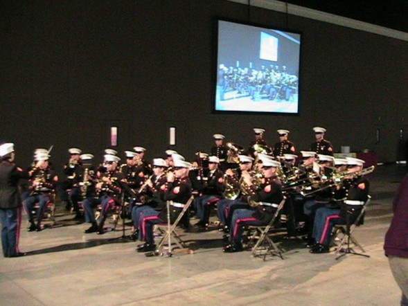 USMC band