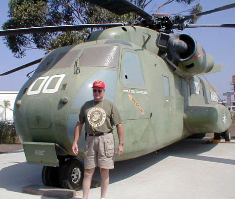 A CH-53 Static Display at Miramar